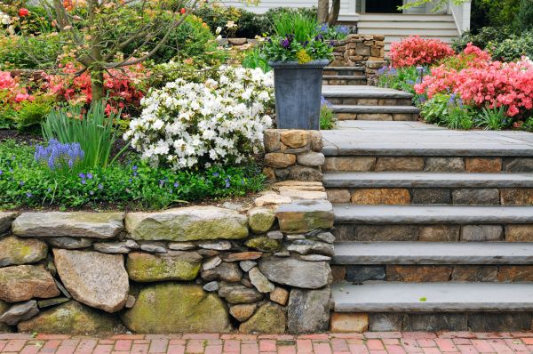 Stone Stairs Repair in Zionsville