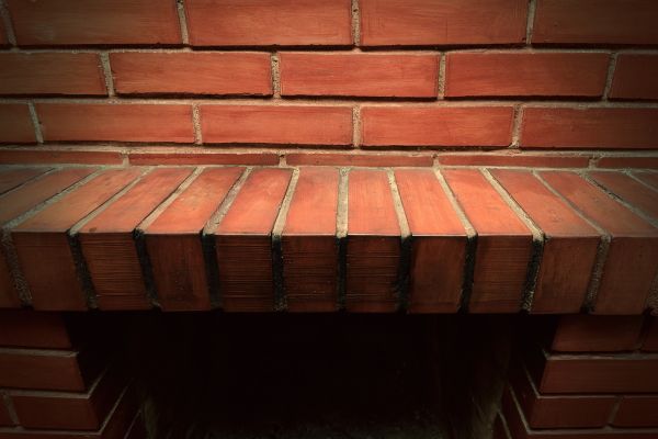 Brick Mantel Installation in Zionsville