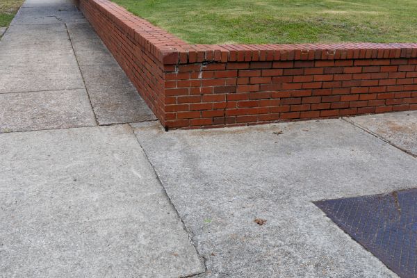 Brick Retaining Wall Repair in Zionsville